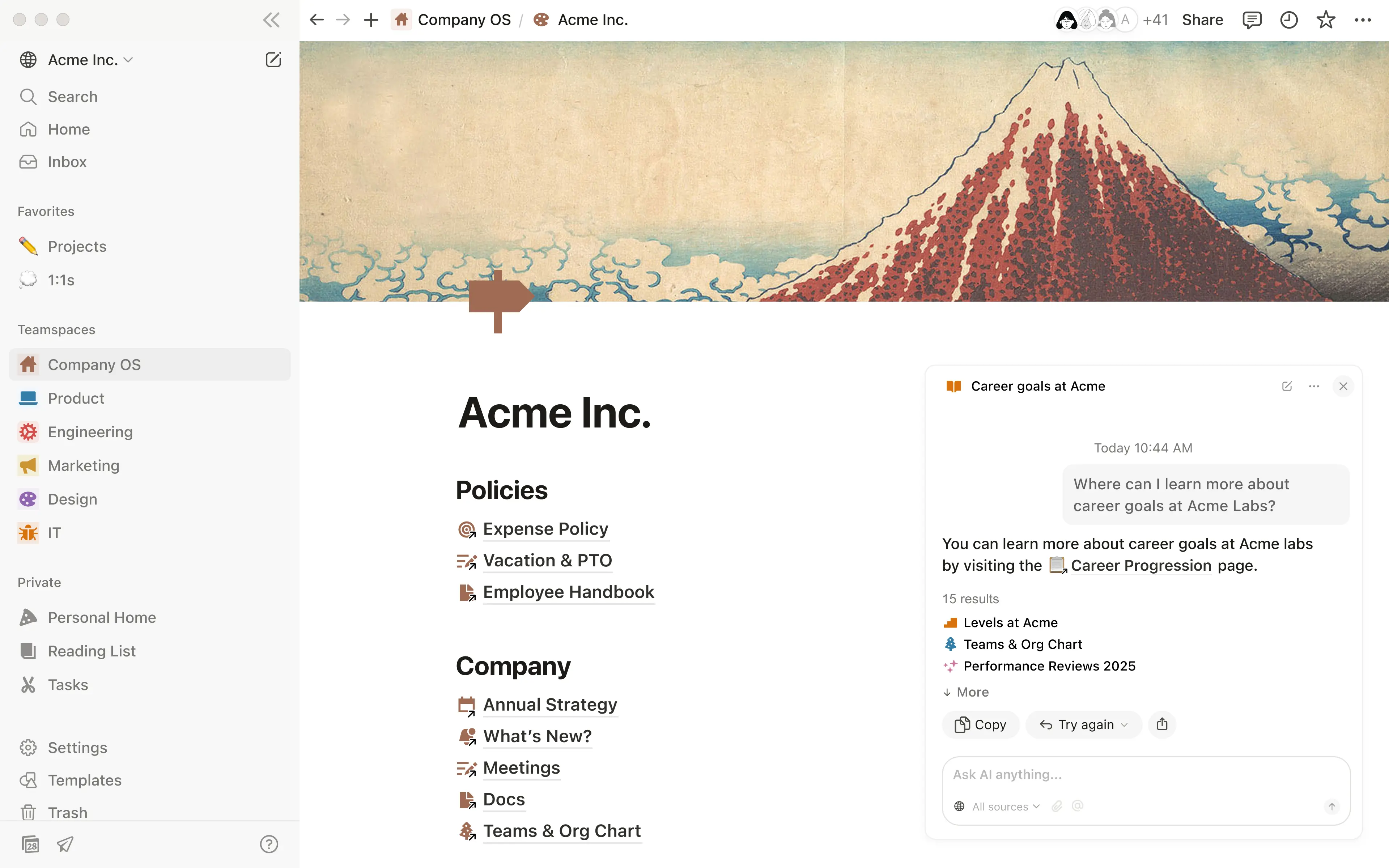 Company Home
